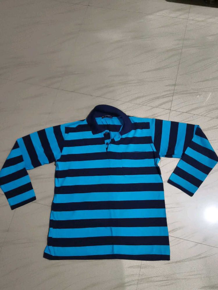 Striped Polo Shirt