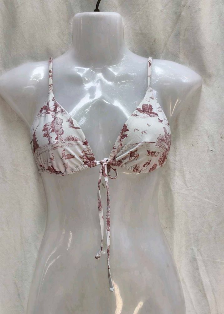 1341. Floral Bikini Top