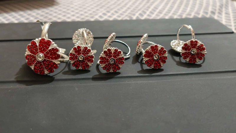karwa chauth special meena...Toe rings Pure Silver