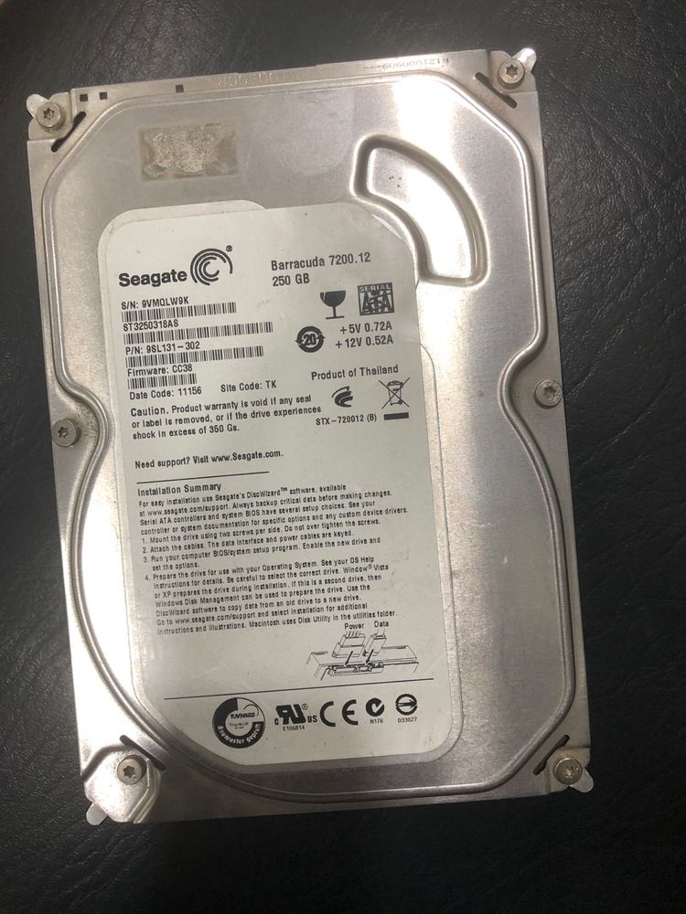 Seagate Barracuda 250GB HDD
