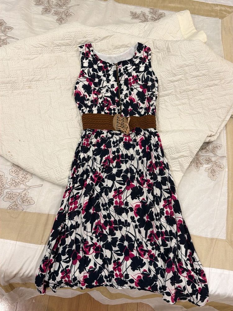 Floral Print Dress