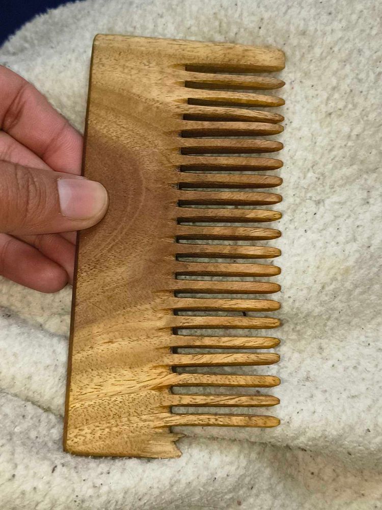 Wooden Hair Comb