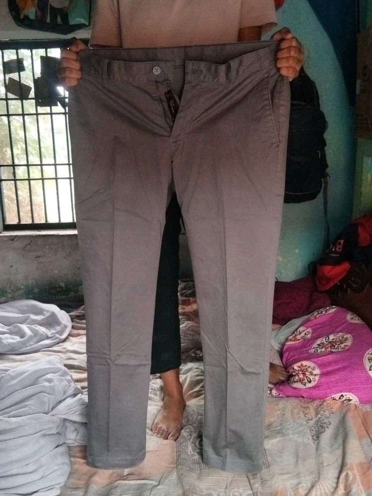 Gray Men's Casual Pants