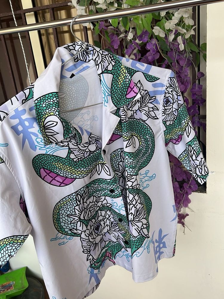 Dragon Print Shirt