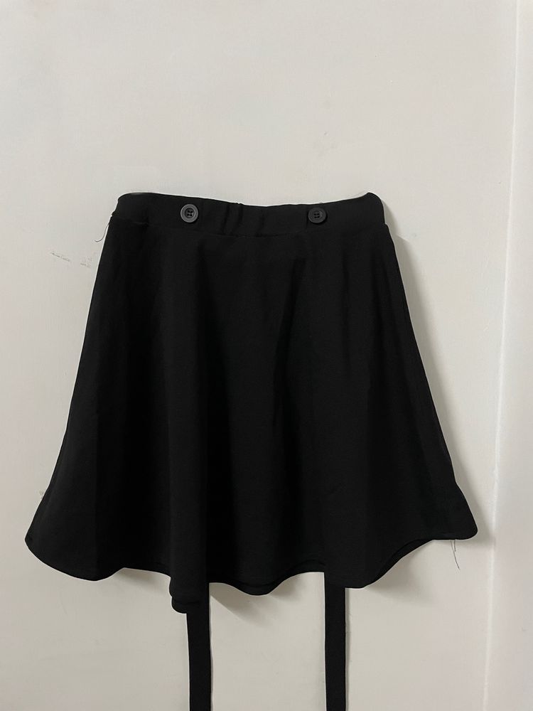 Black Tennis Skirt