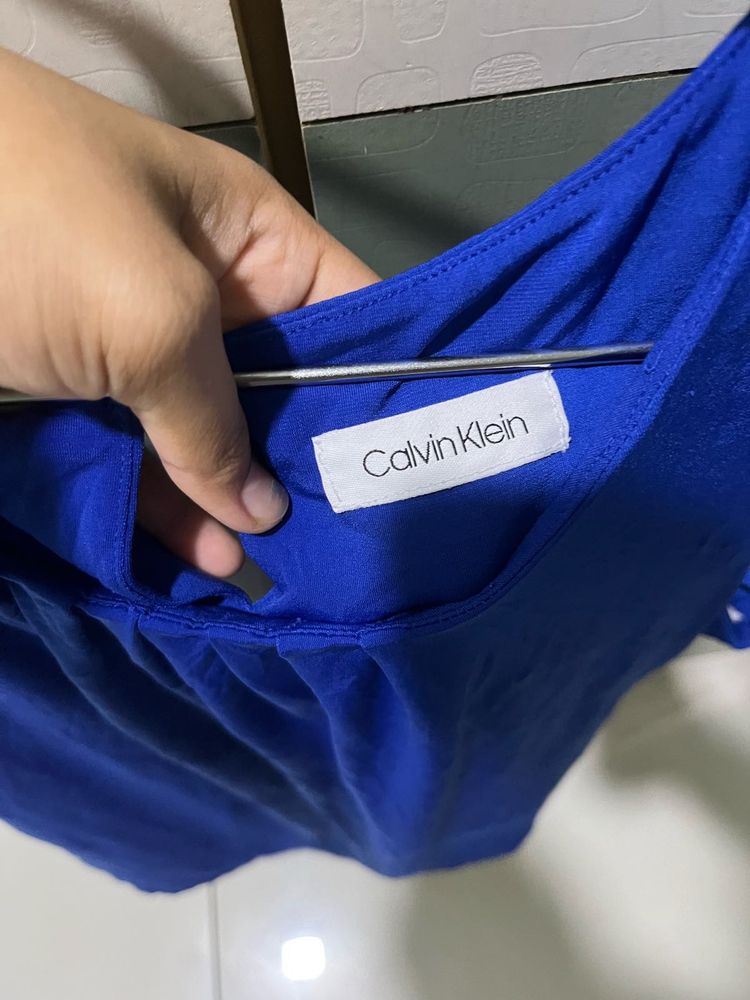 Pretty Calvin Klein Nevy Blue Top