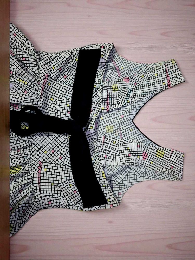 Cute Checkered Dress