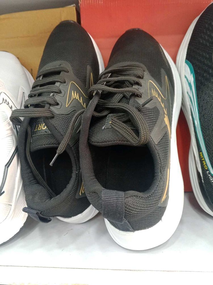 Stylish Black Sport Shoes