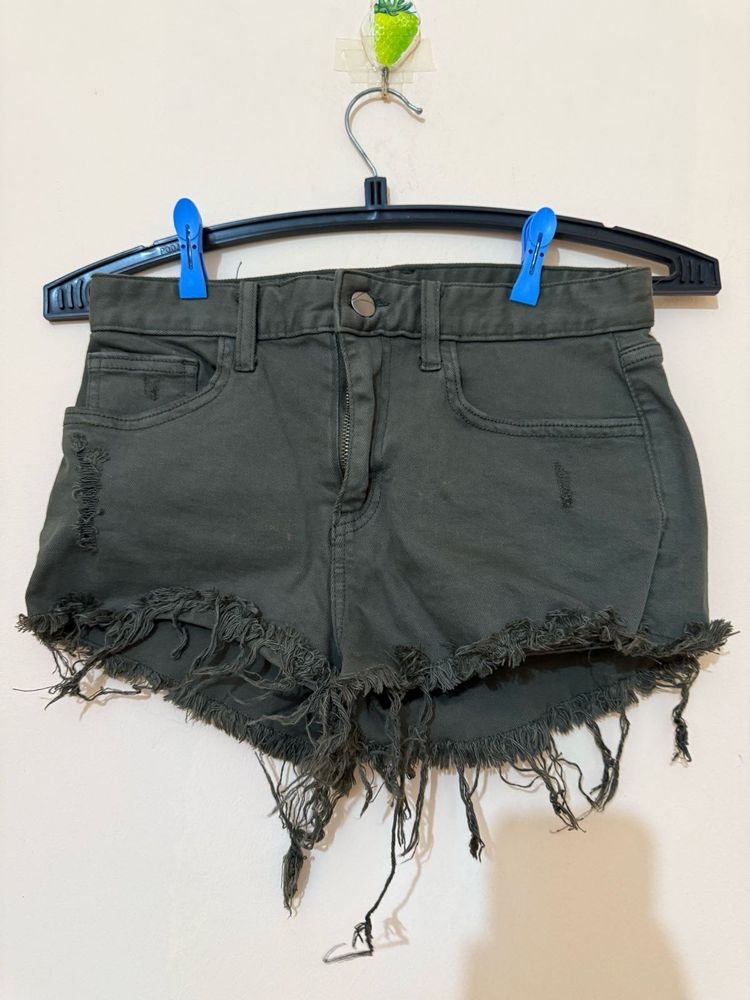 Olive Green Shorts
