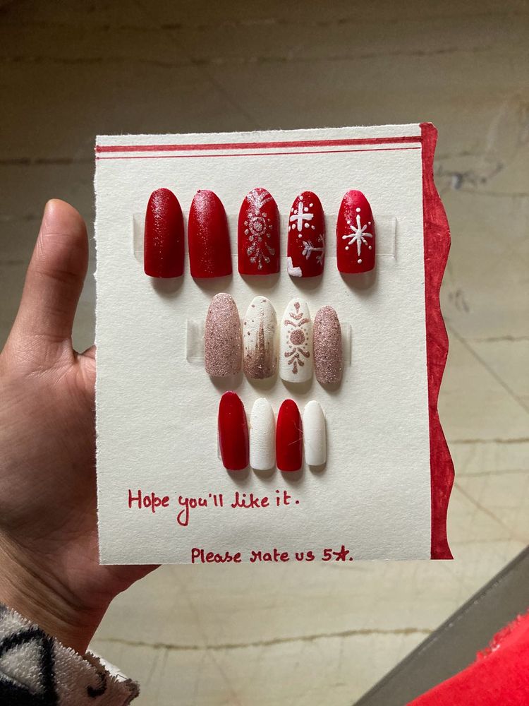 Christmas Nail Extensions