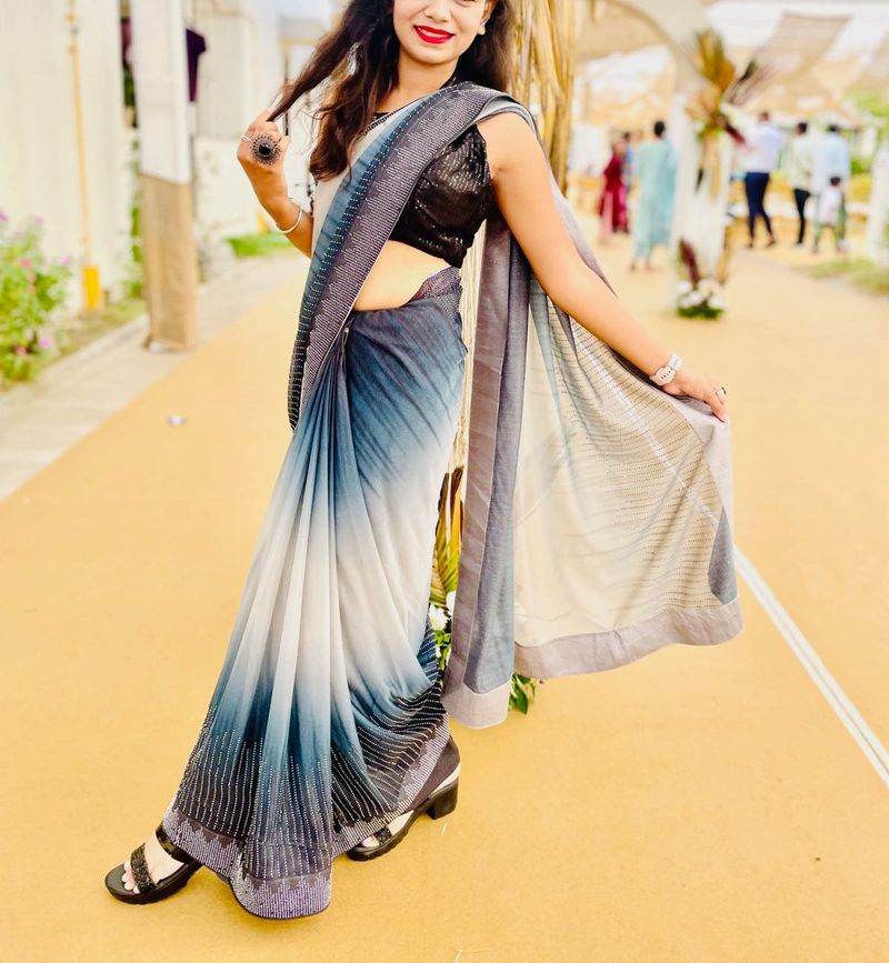 party wear saree