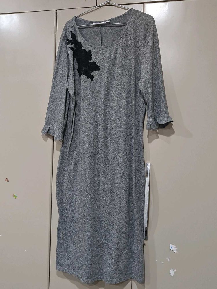 Grey Casual Dress