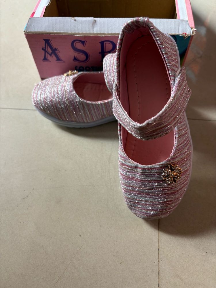 Cute Pink Baby Shoes