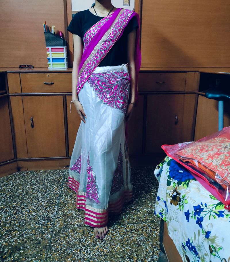 Beautiful Lehaga/ Lehaga Saree