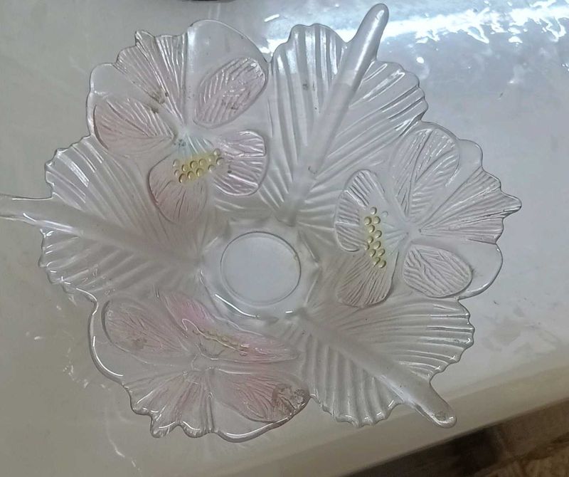 Cutwork Glass Bowl