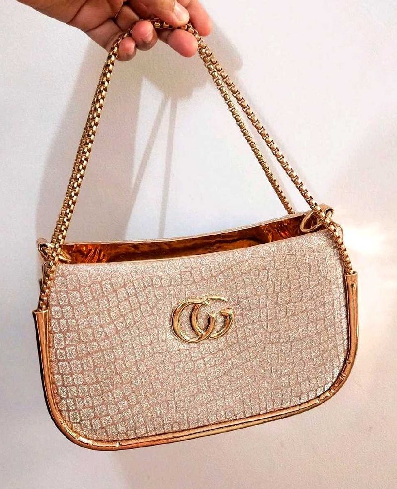 Gold Chain Shoulder Bag