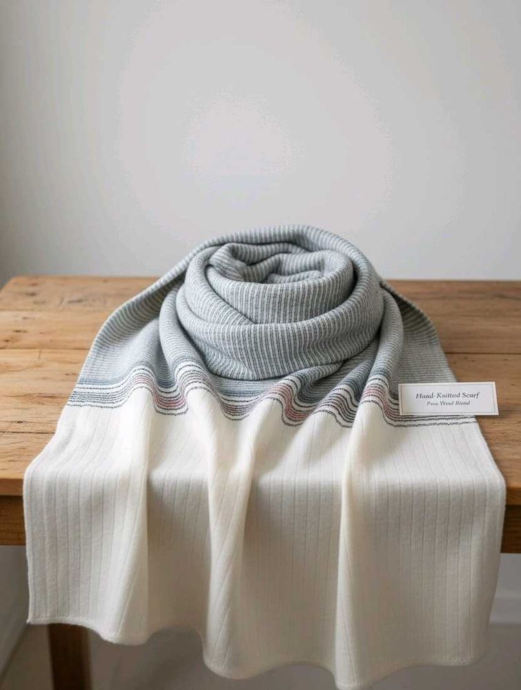 Elegant Striped Scarf