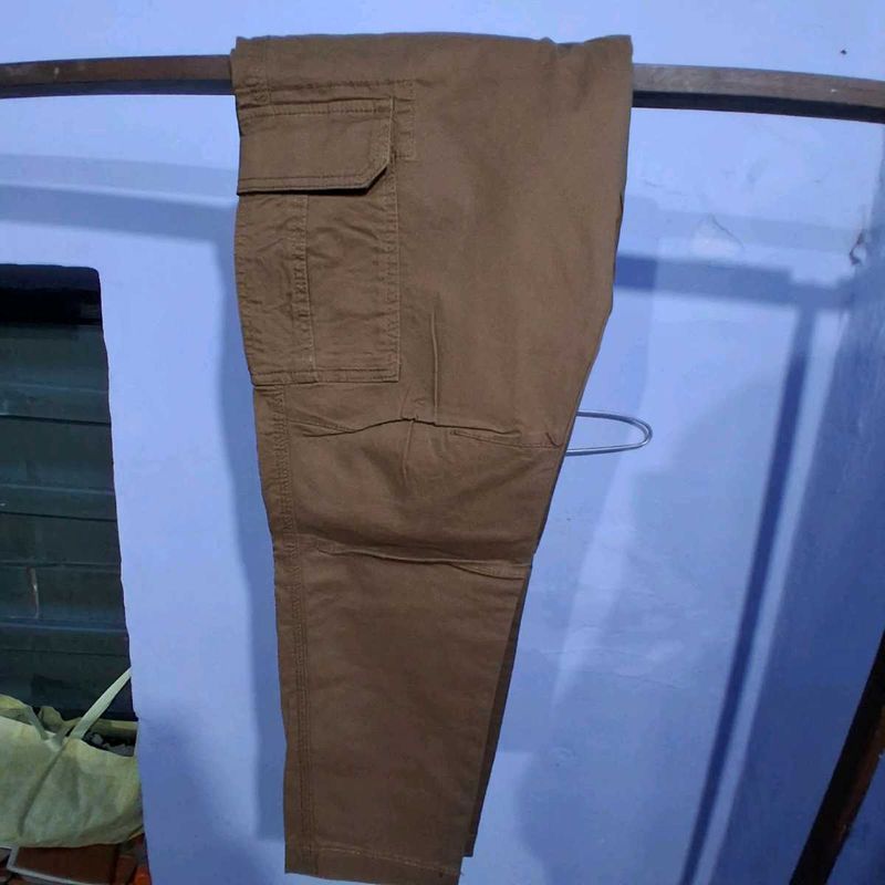 brown straight fit jeans for MEN