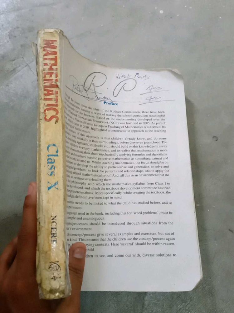 Maths Ncert Book Class 10