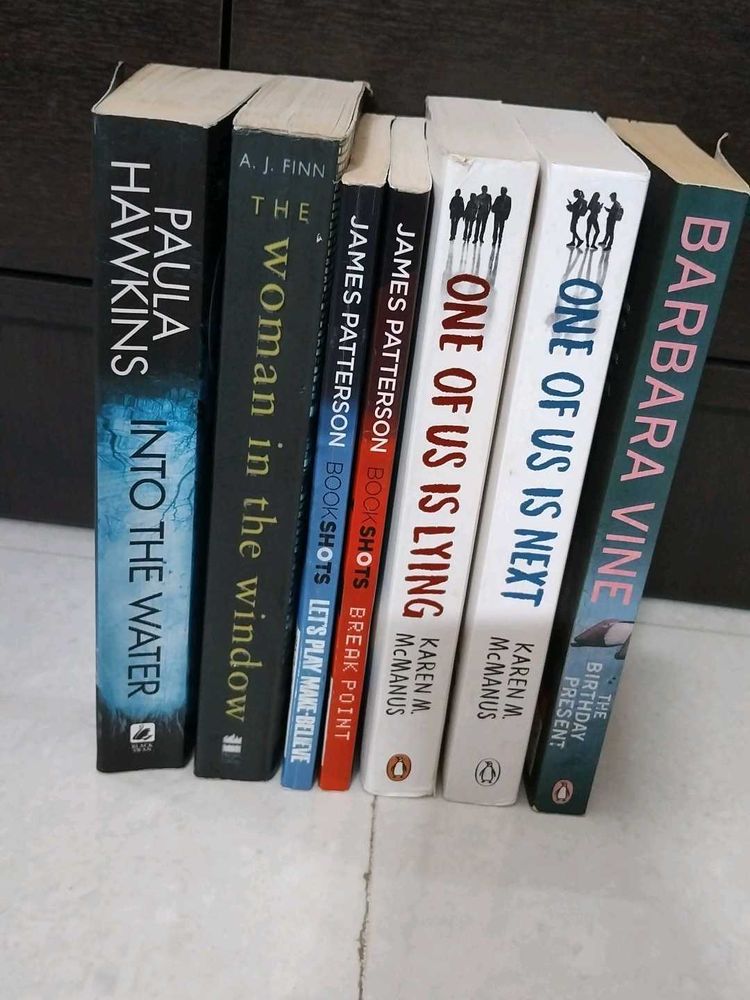 Thrillers &amp; Mystery Books Bundle