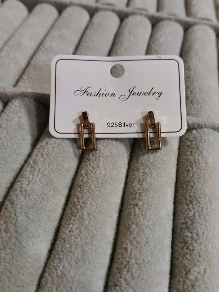 Geometric Drop Earrings