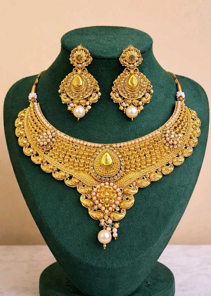 BRIDAL GOLD PLATED SET💖🎀