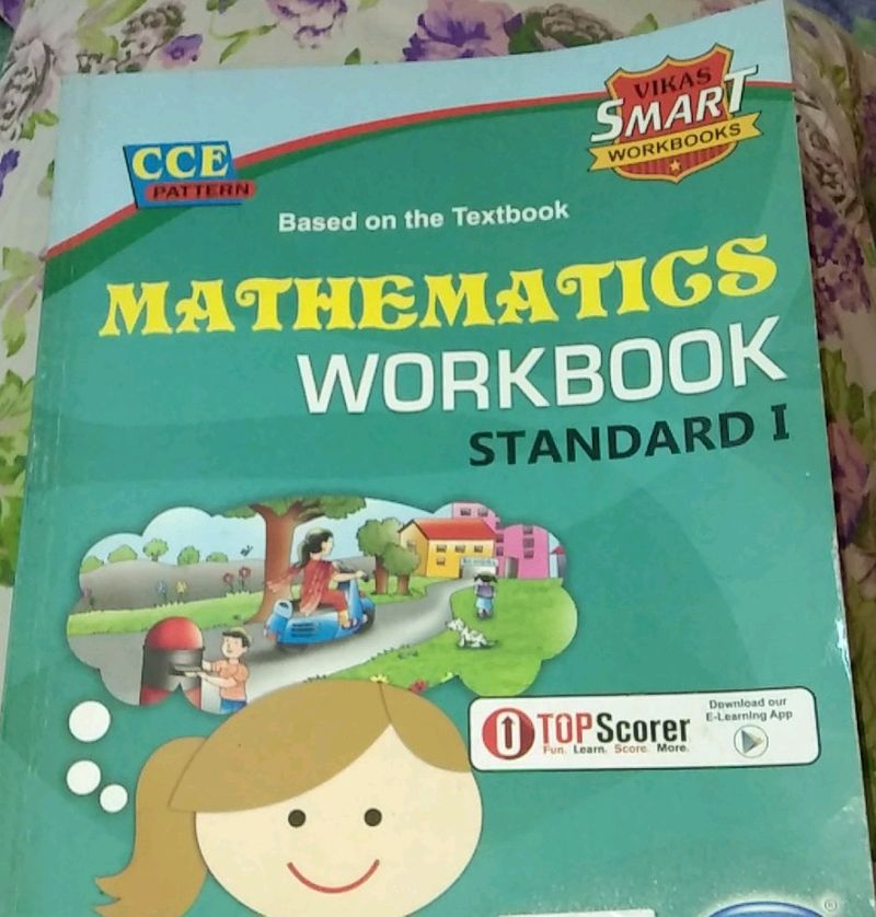 1st Cls Mathematics Workbook Maharashtra state