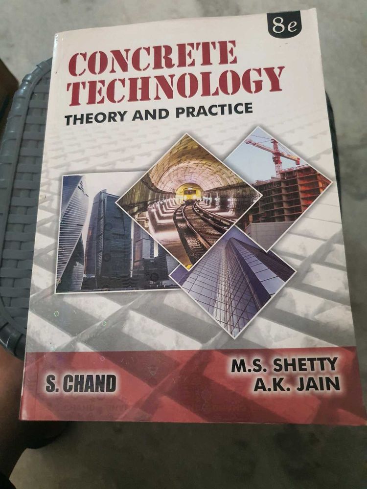 CIVIL ENGINEERING BOOK CONCRETE TECHNOLOGY