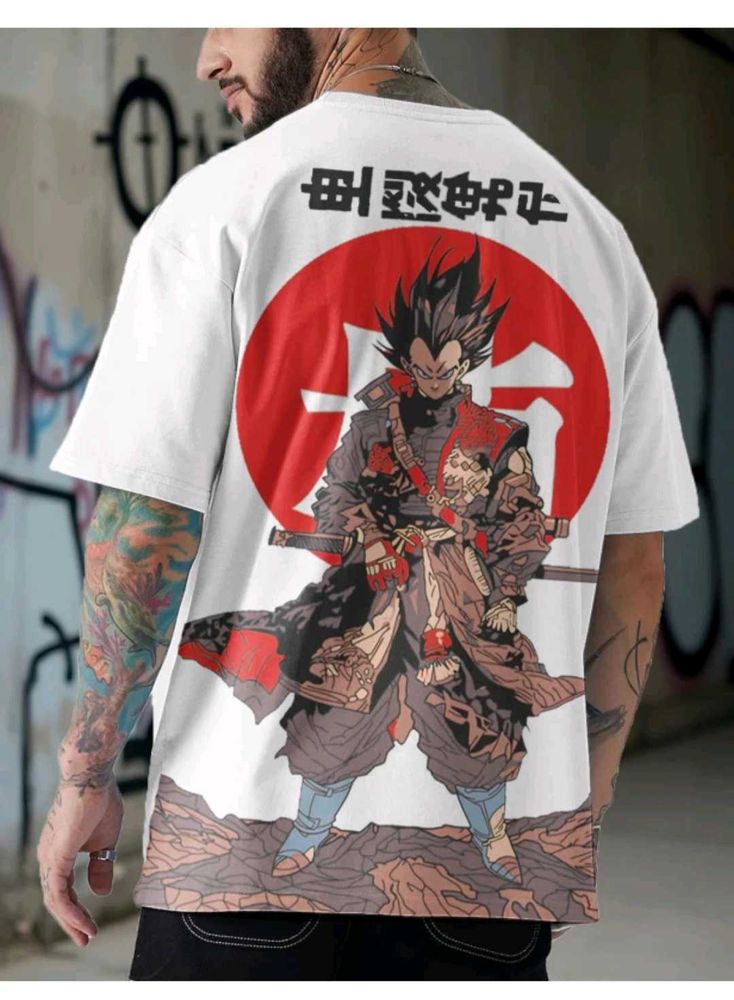 Naruto Character Tshirt For Men Size L