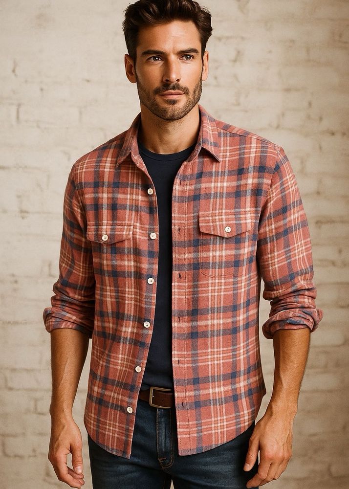 Plaid Flannel Shirt