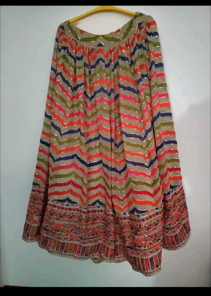 Lehnga Dupatta And 2 Blouse