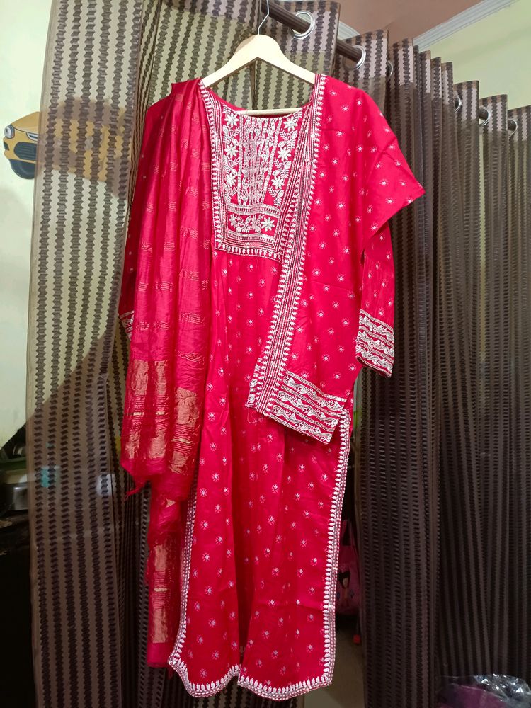 Pant Suit With Dupptta