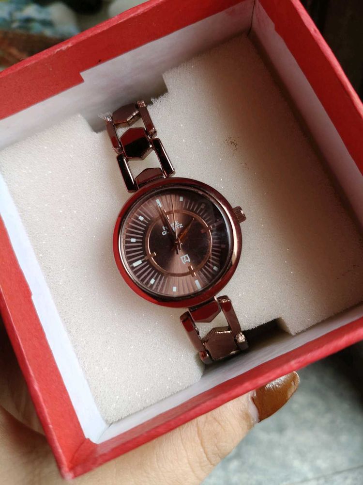 Elegant Rose Gold Watch