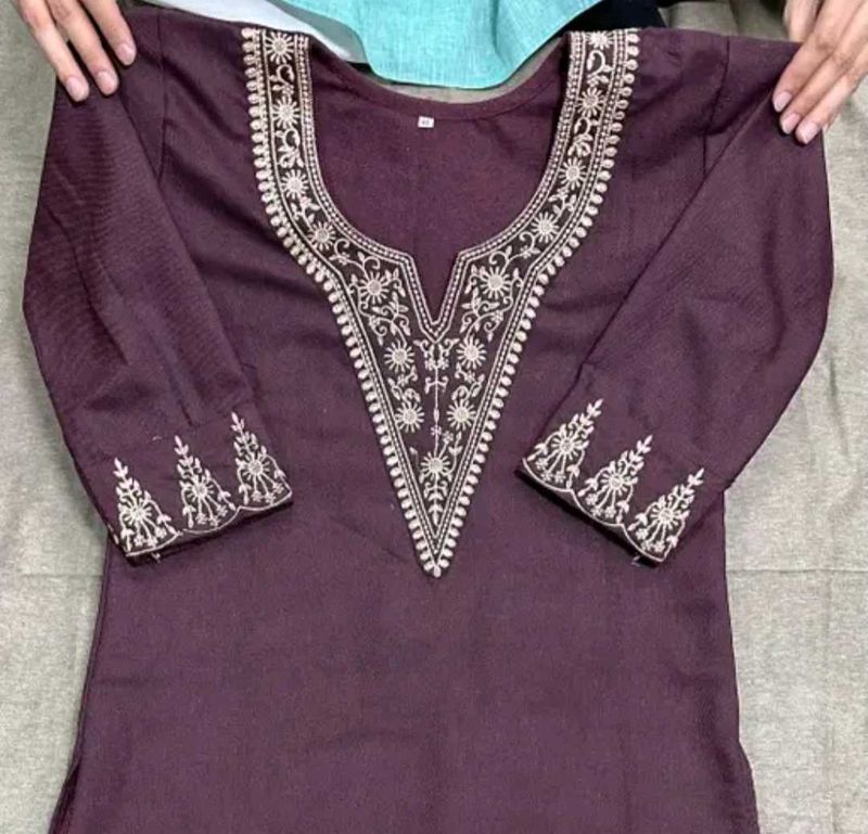 Kashmiri Woollen Kurta