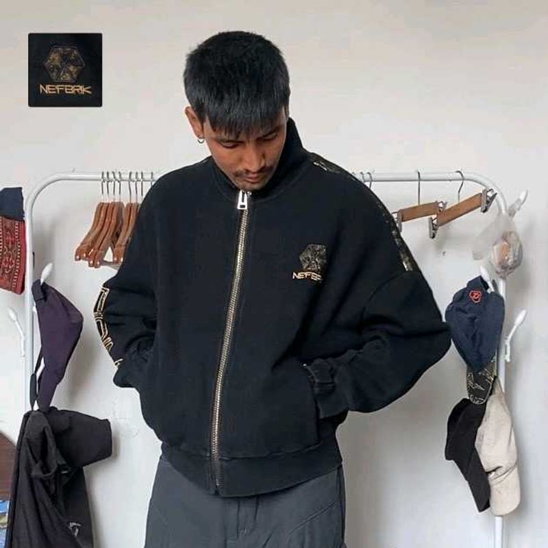 Black Gold  Bomber Jacket