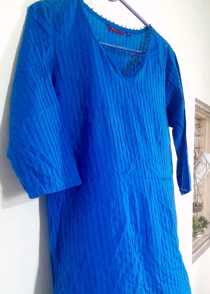 Dark Blue Kurta Cotton 😍