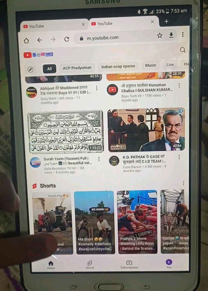 Working Samsung Tab A4 Only Battery Kam Chalti Hai
