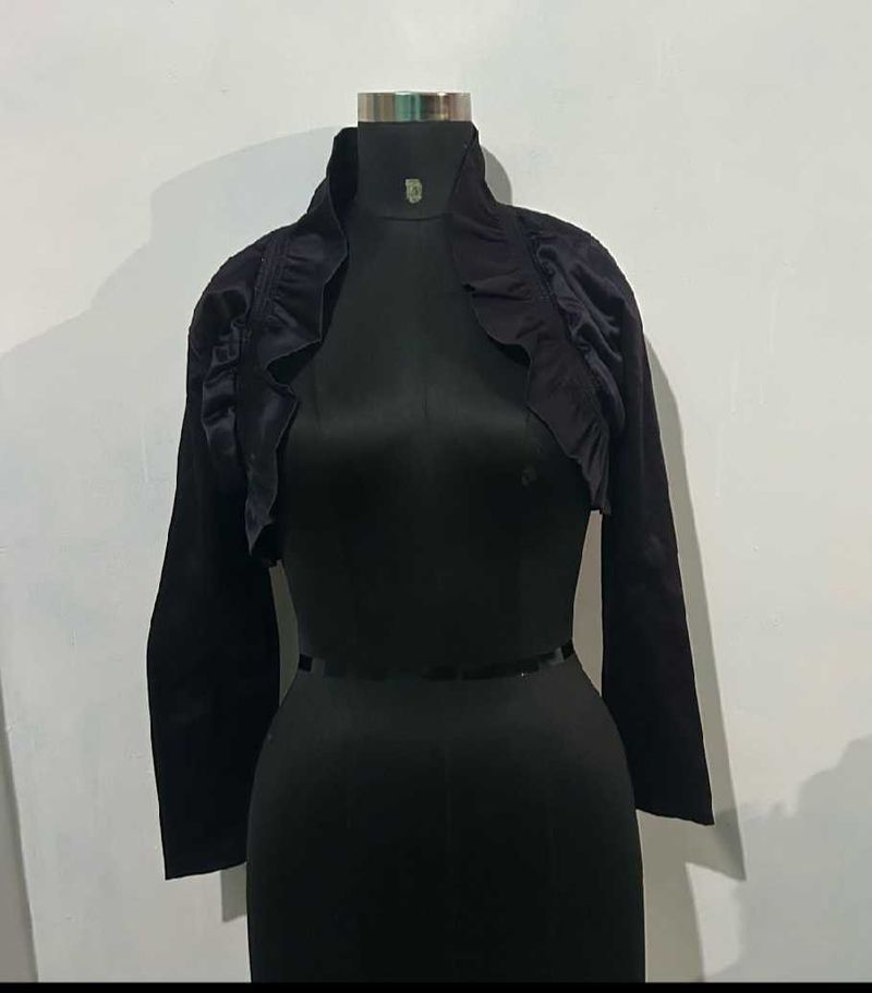 Vintage Classy Black Shrug