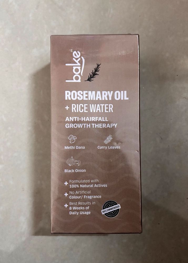 BAKE RosemaryOil+RiceWater Hair Serum Spray-100ml