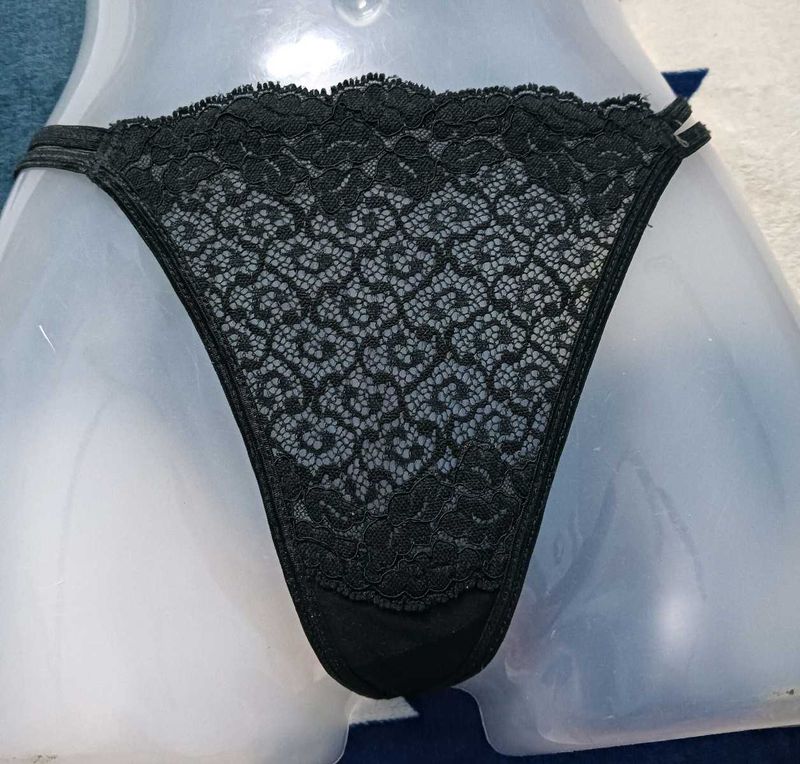 Black Lace Thong 28 🖤