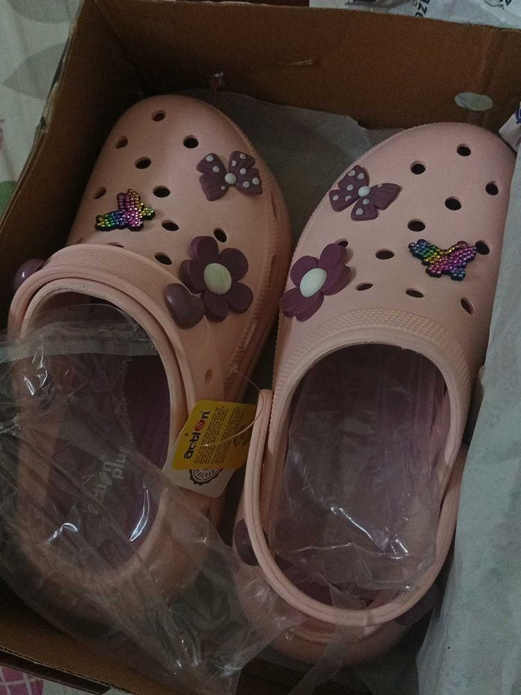 Pinteresty Pink Brand New Clog
