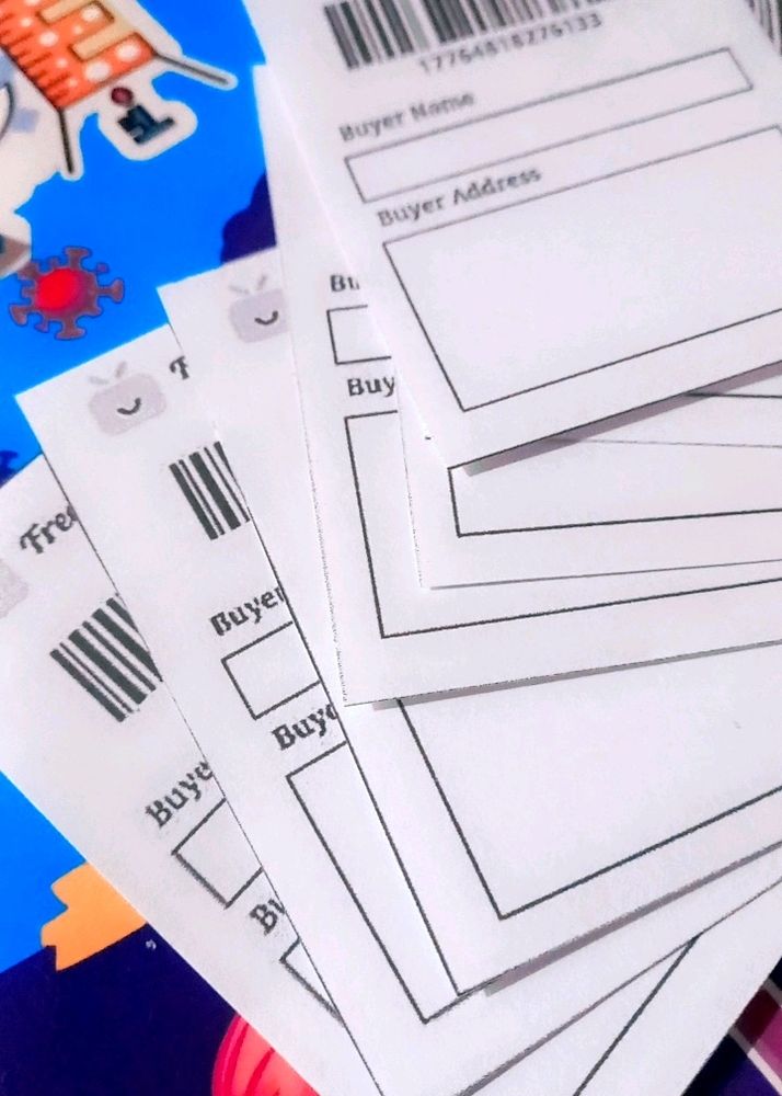 24[ FREEUP STICKY SHIPPING LABELS ]