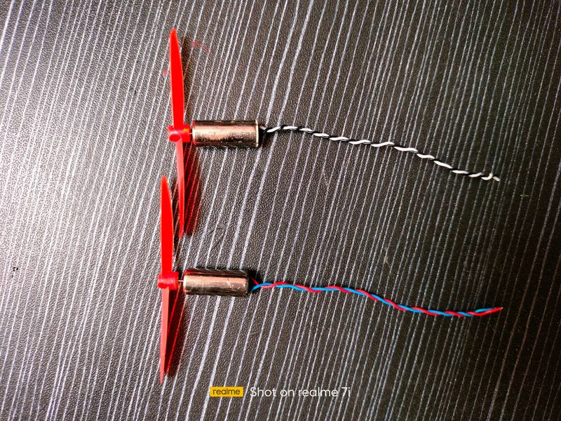 Mini Drone Motor with propeller