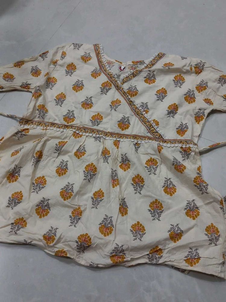 Floral Print Ethnic Top