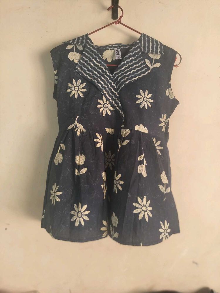 Cute Floral Girls Top/ Kurti