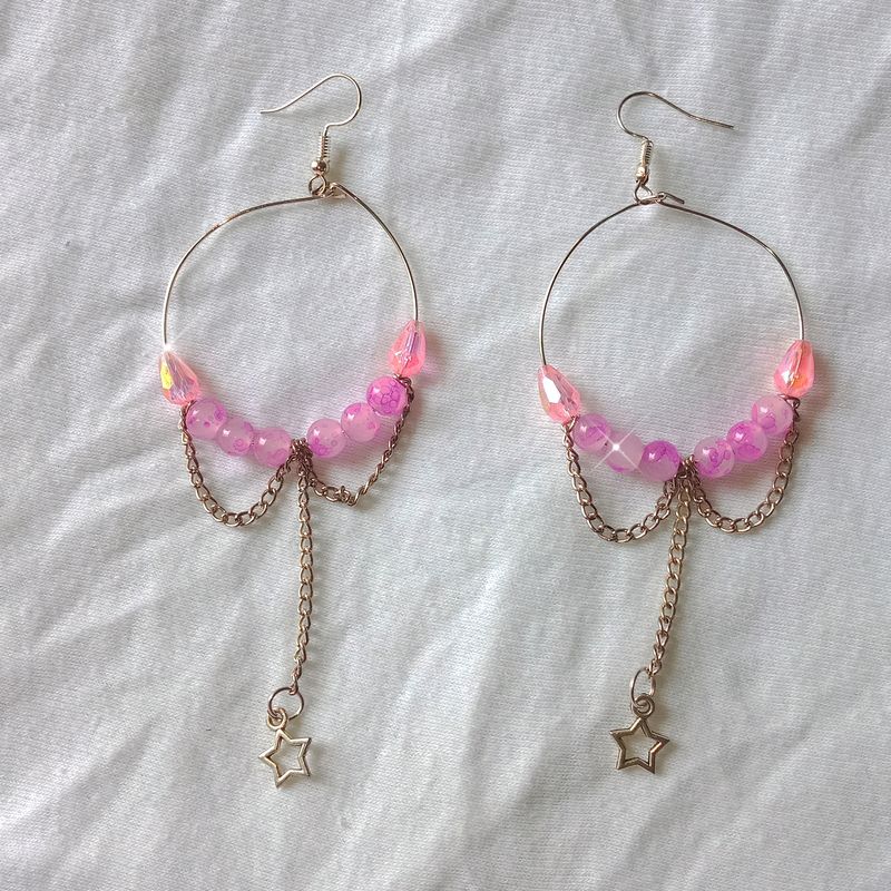 Fairycore Beaded Earring