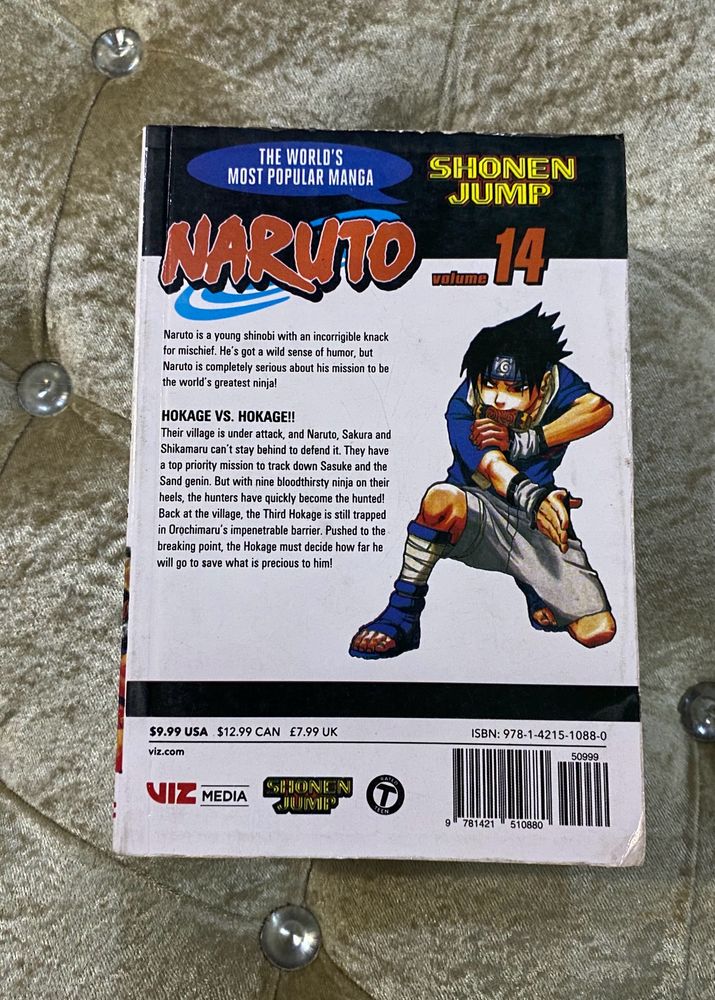 Anime Naruto Manga Vol 14