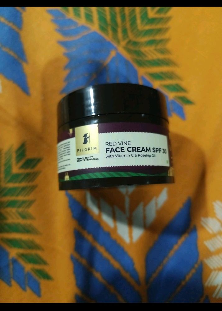 New Pilgrim Red Wine Face cream