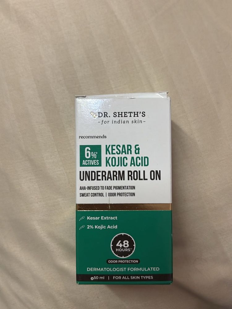6% Kesar &amp; Kojic Acid Underarm Roll On