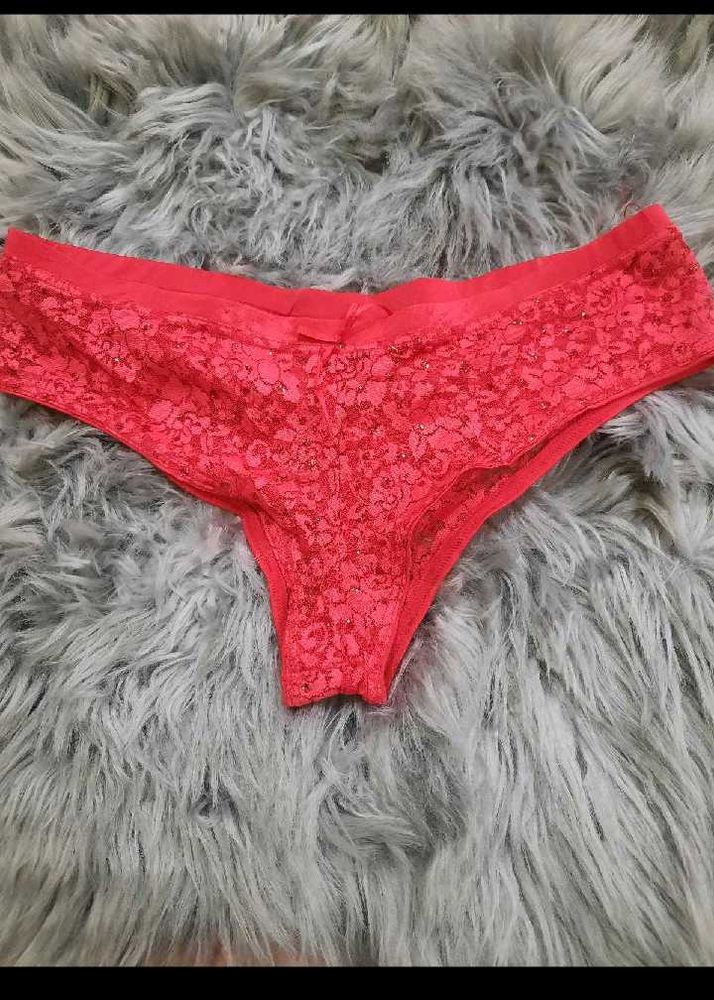 vs Red Lace Panties